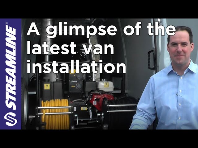 The latest high pressure / window cleaning van hits the road