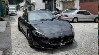 Maserati GT Head Lamp Convert LED Daylight from WRC.