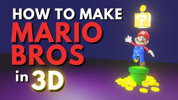 How to Make MARIO BROS in 3D | Modelado de Mario en Blender