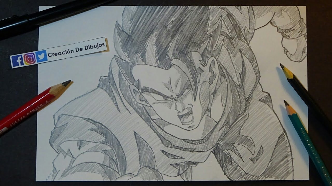 Pencil Drawing: Gohan Místico/Definitivo (Dragon Ball Z ...