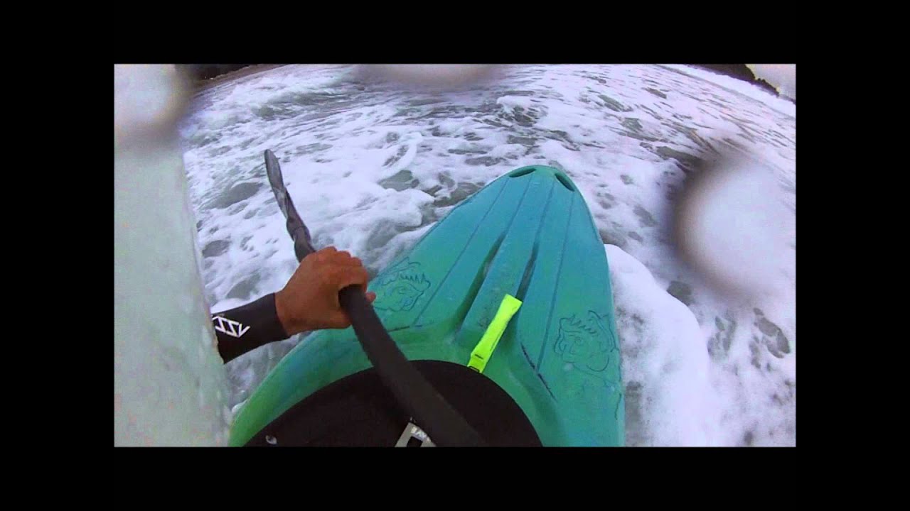 Ocean White water Kayaking, Eskimo rolls YouTube