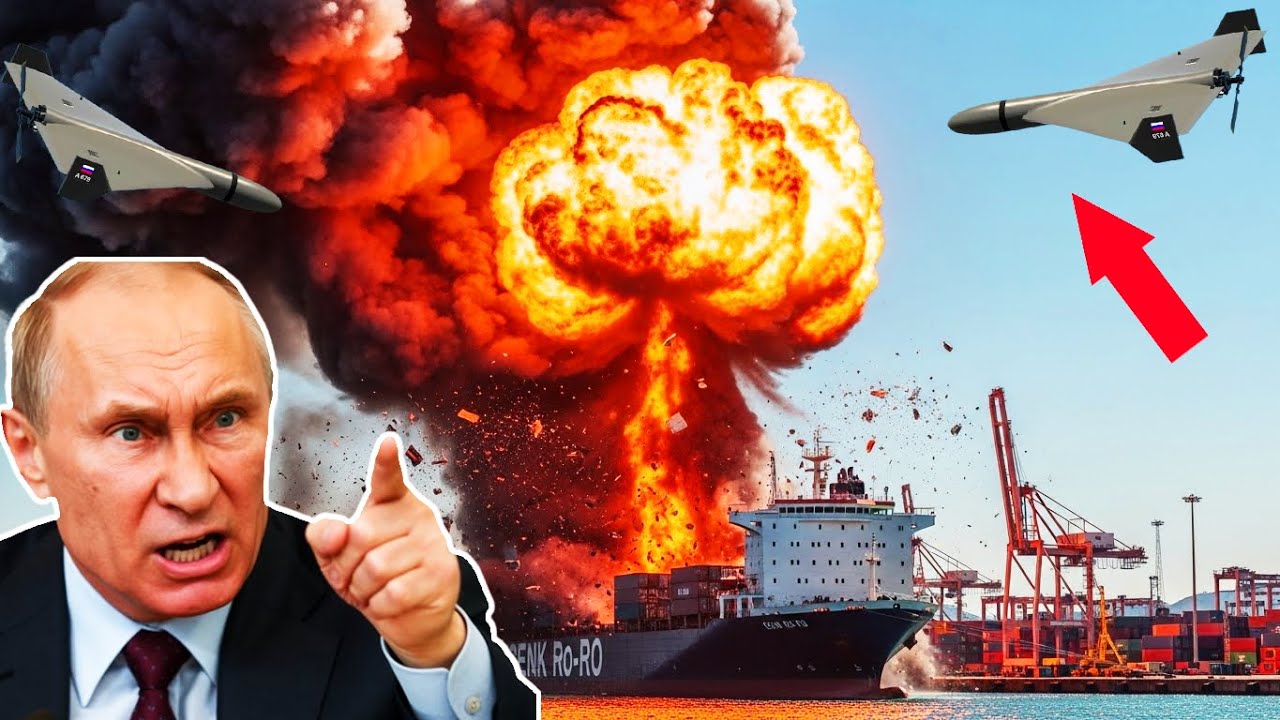 PUTIN Sent Drone to Hit Vessel in Odessa Port | Then THIS Happened...