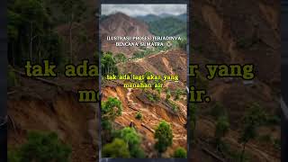 Download Lagu ILUSTRASI PROSES TERJADINYA BENCANA SUMATRA 😭 #bencanaalam #sumatera #banjir #viral #shorts #news MP3