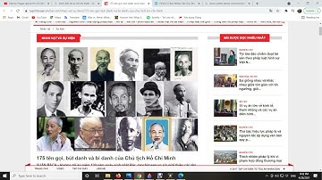 175 Tên Gọi Bí Danh Bút Danh của Hồ Chí Minh