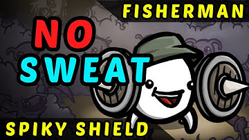 TANK Fisherman Works EVERY TIME - Fisherman Spiky Shield - Brotato Danger 5 Guide