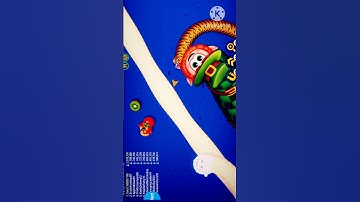 🐍😱WORMS ZONE.IO 😭GIANT SLITHER SNAKE TOP 1 Best world Record snake Epic cacing #2024​#1000