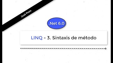 LINQ  - 3. Sintaxis de método