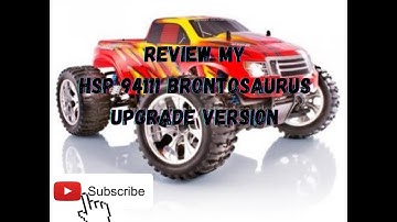 Review my HSP 94111 Brontosaurus upgrade version with speakers!!