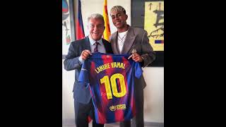 Yamal new journey with number 10😍💀