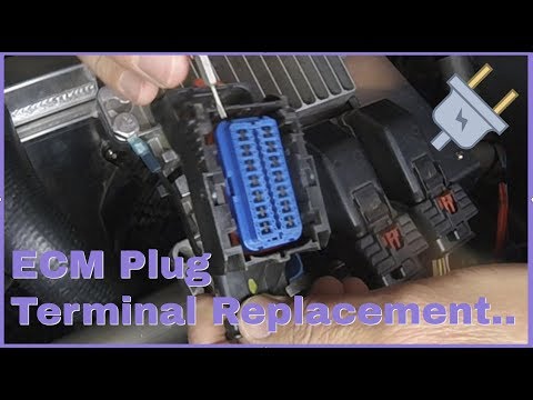 ECM Plug Terminal Replacement