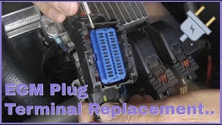 ECM Plug Terminal Replacement