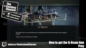 Prey - How to get Q-Beam Gun - PS4