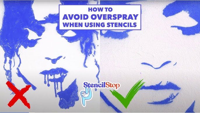 How to Paint with a Stencil (Using Spray Paint) 