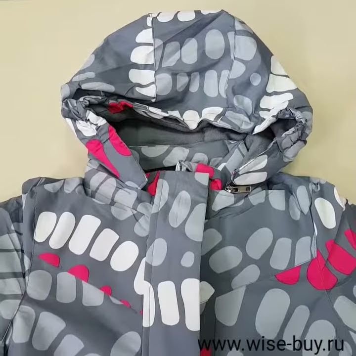 Демисезонный мембранный комплект Malitutu цвет Light Grey Candies. +12 ...