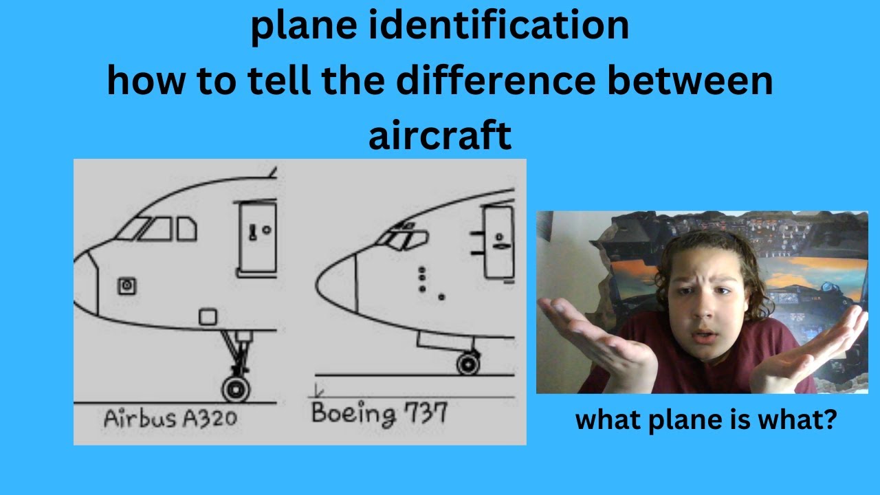 how to tell the difference between different planes - YouTube