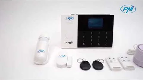 Sistema de alarma inalámbrico PNI SafeHouse HS550 Wifi GSM 3G con monitoreo y alerta a través de Int