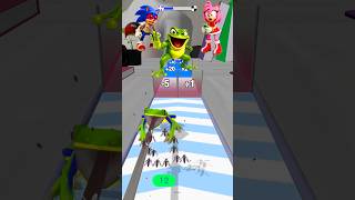 HELP! MOSQUITO SONIC TRAPPED &amp; FROG AMY MOCK LAUGH NO ESCAPE 3D! 😰🦟 #SonicTheHedgehog #Sonic #Shorts