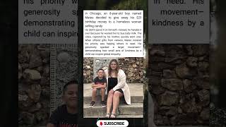 A Boy’s $23 Sparks Hope Worldwide | MATTHEO’S BIRTHDAY GIFT