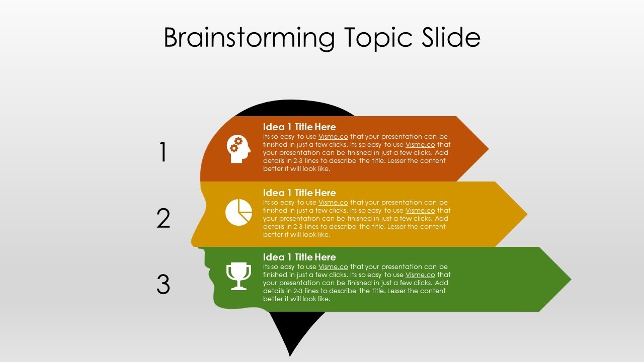 Brainstorming Project Management PowerPoint Presentation Template Slide ...