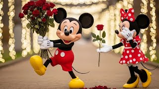 Unseen Mickey Minnie Romantic Moments \& Bloopers