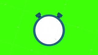 The 20 minutes, stopwatch icon. Stopwatch icon in flat style, timer on on color background. Motion