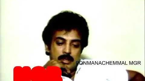 Actor Mohan at MGRs condolence message