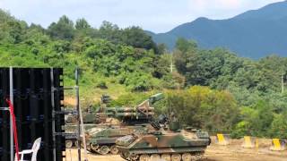 20141003 양평 20기보사 기동사격시범 #2
