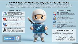 Microsoft FAILED You: The Unpatched Windows Defender Zero-Days Destroying Networks #cybersecurity