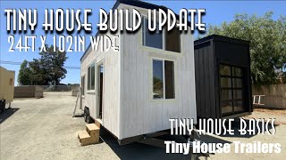 24ft Tiny House Build Update