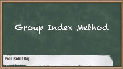 Group Index Method-Transportation Engineering 1-Hindi