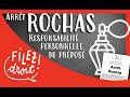 Arrt rochas la responsabilit personnelle du prpos ccass 12 octobre 1993