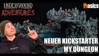 Underground Adventures - Relaunch! 3D STLs Tiles Terrain RPG by My Dungeon  — Kickstarter