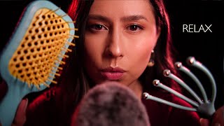 Gentle ASMR Mic Brushing + Visual Triggers to Help You Sleep ?