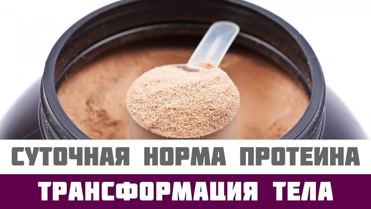 Сколько протеина нужно принимать в день? - YouTube