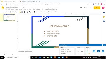 MySQL For Kids : Creating a Table and Entering Data.