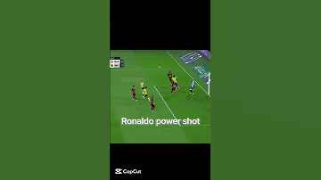 Ronaldo 148km Power Shot Football Ronaldo 