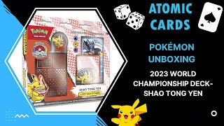 Pokémon Unboxing - 2023 World Championship Deck: Lost Box Kyogre