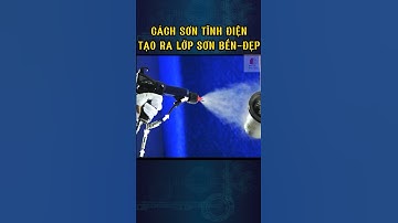 Cách sơn tĩnh điện tạo lớp sơn bền đẹp #sontinhdien #shorts