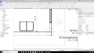 Revit -  Small House Project - Set up sections on sheets-  1st progress Net Worth