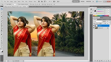 How To Joint Picture Editing Remove Background in Photoshop Fastest Trick Ep 68| Edit Zone