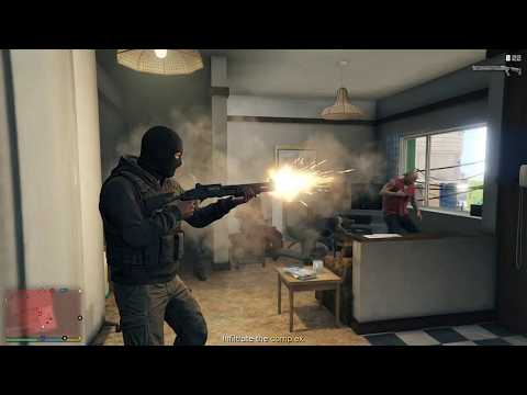 GTA 5 - Madrazo Cartel Apartment Massacre + Ten Star Escape