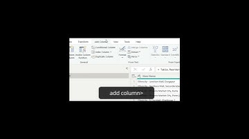 CONDITIONAL column Using Power Query || Part-1   #powerbishorts #powerbi