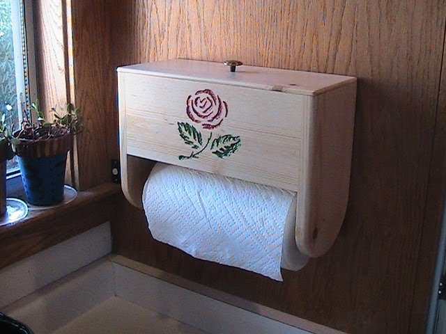 Blue Roll Industrial Cleaning Supplies Paper Towel Holder Dispenser Shelf  DIY