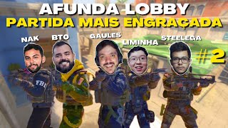 Partida mais Engraçada da Tribo - AFUNDA LOBBY #2