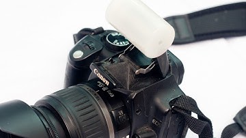 How To Make an Easy On Camera Flash Diffuser - DIY Technology Tutorial - Guidecentral