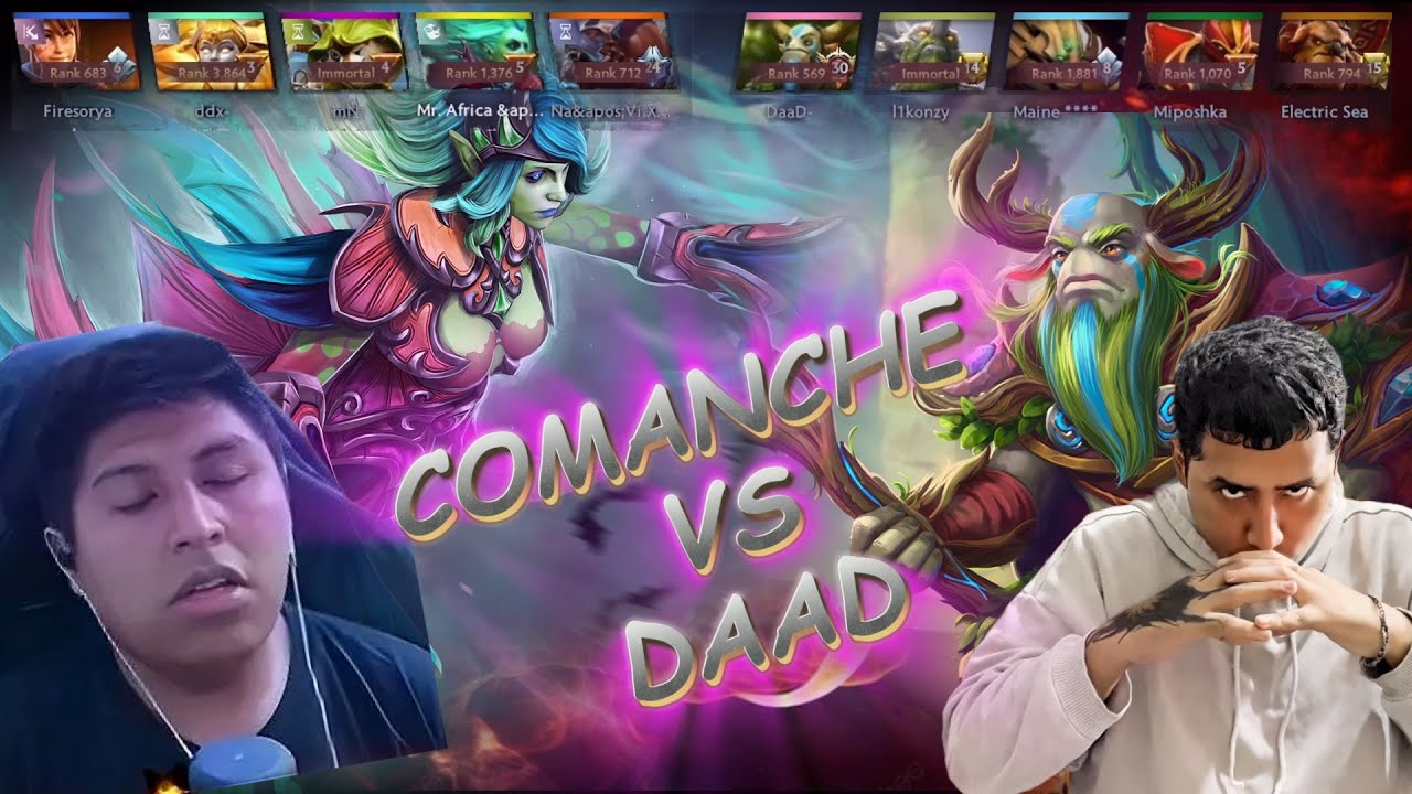 ¡VANN DESATA EL INFI3RN0! 👹💨 La Death Prophet le DESTROZA el juego al Nature de Daad Dota 2