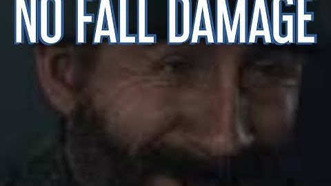 How to not take fall damage in call of duty modern warfare