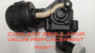Audi Q7 3.0 TDI quattro Common Rail (EA 897 Gen.I) Coolant Loss Regulator(Shut Up) Valve Replacement