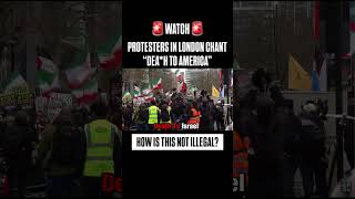 Protesters in London Chant “Death to America” — Video Sparks Outrage Profile