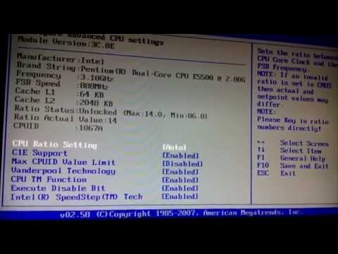 Video: Core 2 Duo E6300 -prosessorin Ylikellottaminen